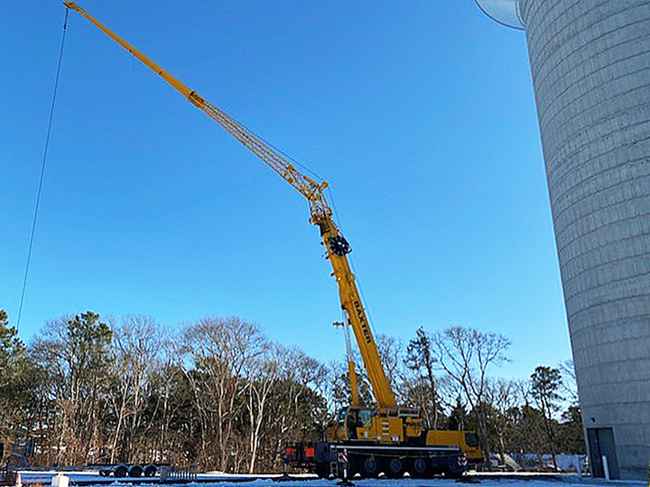 116 Ton Cell Tower Dennis MA 210322